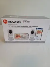 Motorola 4.3 WiFi Video Home Monitor Two Camera Set