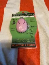 Keychain With LED Light, Self defense key chain, color pink