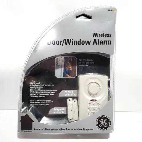 GE Wireless Door Window Alarm Security Keypad Controlled Battery Operated 45108