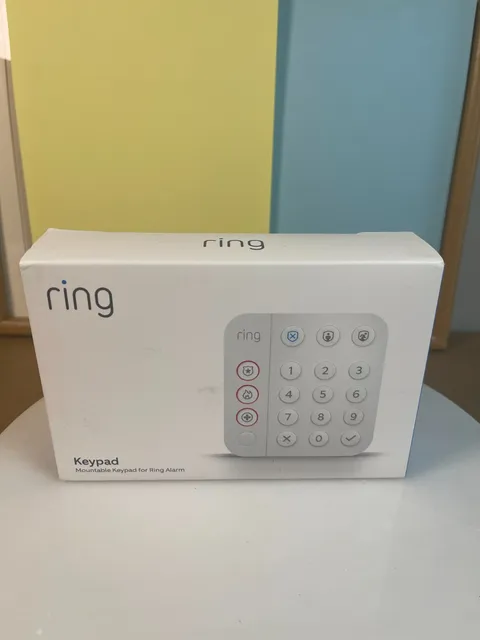 Ring Alarm Keypad 2nd Gen Mountable Wireless Keypad Open Box Sealed