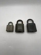 Lot Of 3 Locks NO KEYS 