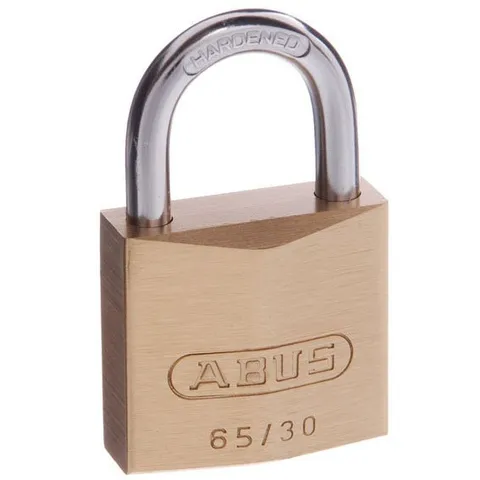 8 x  ABUS Padlocks 65/30 30mm -KEYED ALIKE Brass Bodied Padlocks-FREE POST