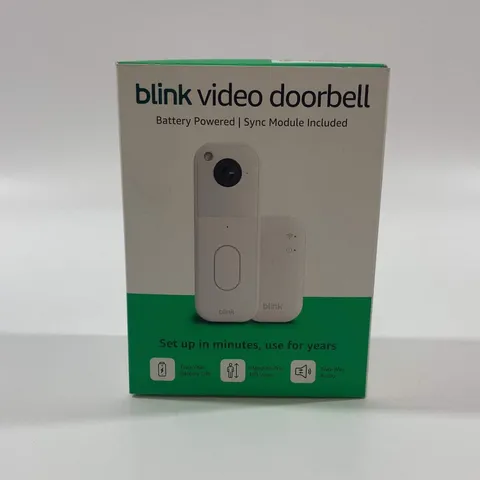 New blink video doorbell 2nd Generation