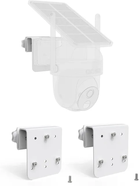 Gutter Mount for AOSU Solar Security Cameras Outdoor Wireless(Solarcam D1 Classi