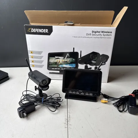 Defender Digital Wireless Security Camera with 7 Inch Monitor, Model PX301-M-X