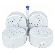 Plastic Universal Junction Box Bullet Dome IP Security Camera Bracket 4 Pack