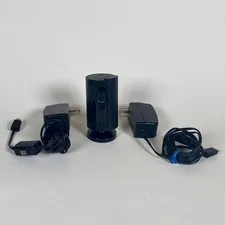 Ring Indoor Cam 1st Gen w/ Privacy Kit Tested HD Black Security Camera (5UM4E5)