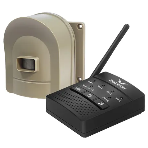 1/2 Mile Hosmart Driveway Alarm Wireless Motion Sensor System | Driveway Sens...