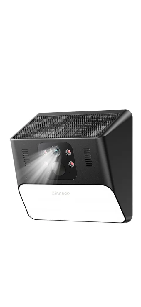Cinnado 2k security camera And wireless Wall Light 