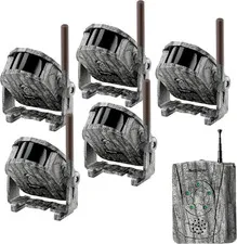 300M Wireless Hunting Alarm Kit - Night Vision Motion Detector & Security Sensor