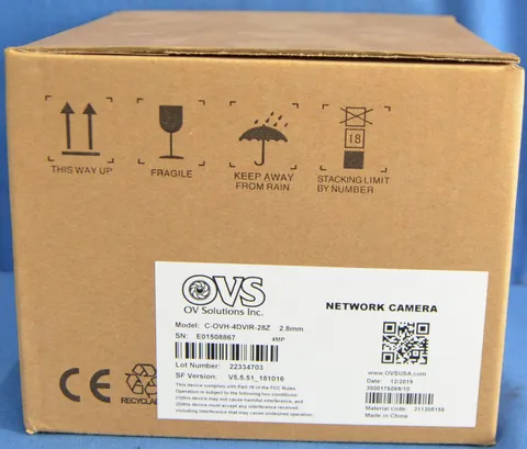 C-OVH-4DVIR-28Z_ 4MP H.265 WDR IR Fixed Dome Camera