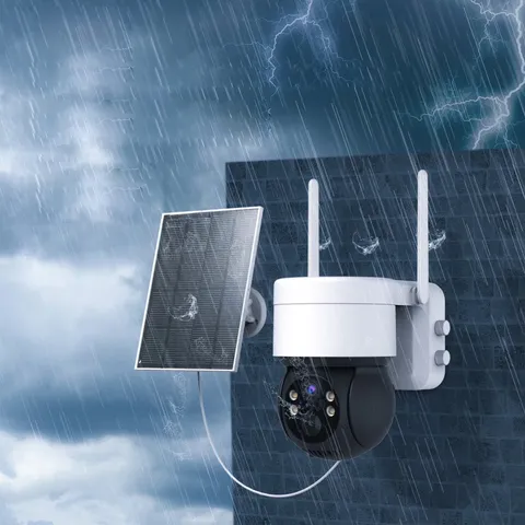 Solar Security Cameras Wireless Outdoor, 1080P Wifi Camera with Solar Panel Batt
