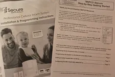 Napco iSecure Kit2 Security System Installation & Programming Paper MANUALS ONLY
