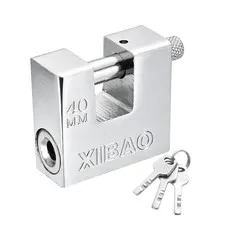 Shipping Container Lock with 3 Keys High Security Padlock (1-9/16 Inch)
