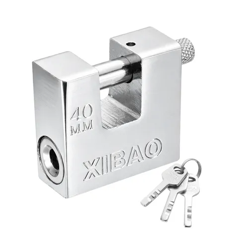 Shipping Container Lock with 3 Keys High Security Padlock (1-9/16 Inch)