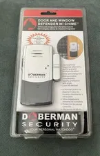 Doberman Security Door and Window Defender with Chime (SE-0101) NEW - Sealed