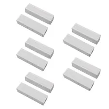 WESUA 5 Pack NC Magnetic Switch Contacts Door Sensor for Home Alarm white