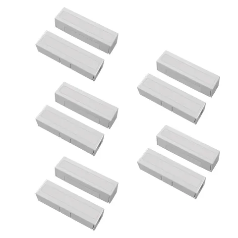 WESUA 5 Pack NC Magnetic Switch Contacts Door Sensor for Home Alarm white