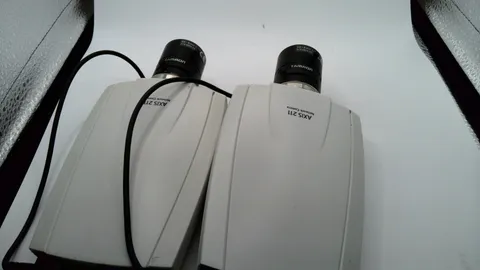 2 AXIS COMMUNICATIONS 211 0198-001-04 NETWORK IP CAMERAS W/ TAMRON LENS WORKING