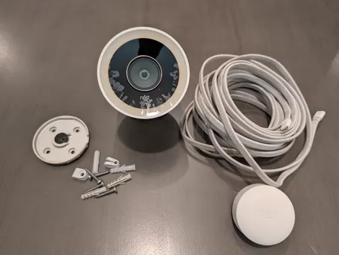 Nest Cam IQ Outdoor 4k Sensor Security Camera A0055 NC4100 ALL HARDWARE INCLUDED