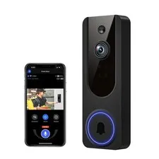 VanaOrbi 1080p WiFi Video Doorbell Camera Wireless, Battery Powered, AI... 