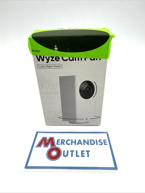 Wyze Cam Pan v2 Indoor Wired 1080p HD Security Camera White WYZECP2 NEW