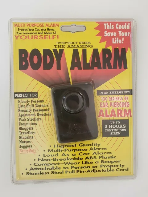 Body Alarm  Multi Purpose Ear Piercing Alarm DAC Technologies - New