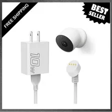 Power Cable for Google Nest Cam Outdoor Indoor Battery 25Ft Weatherproof