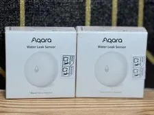 Aqara Water Leak Sensor 2 Pack New Zigbee Wireless Water Leak Detector for Alarm