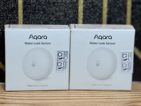 Aqara Water Leak Sensor 2 Pack New Zigbee Wireless Water Leak Detector for Alarm