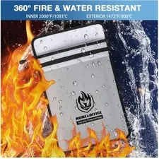 High-Viz Fireproof Storage Bag for Night Evacuation