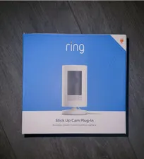 Ring Stick Up Cam - Plug In, White