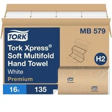 Soft Xpress Multifold Paper Hand Towels White 16 Packs X 135 Towels Each