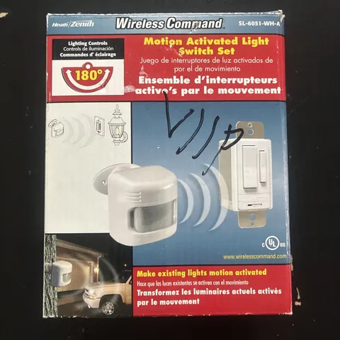 Heath/Zenith Wireless Command Motion Controlled Lighting Kit SL-6051-WH-A White
