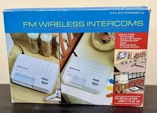 Vintage Selectronics FM Wireless Intercoms Model IN3000 -  BRAND NEW