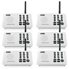 10Channel Call ALL Wuloo FM Wireless Intercoms Business Office Room Communicator