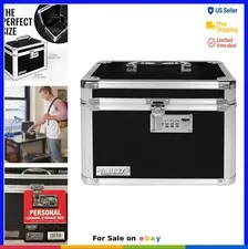 Combination Lock Storage Safe Box Medium Density Fiberboard 10 x 7.25 x 7.75