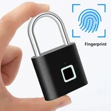 Smart Door Lock Fingerprint Padlock Luggage/Suitcase/Safety/Anti-Thief Keyless