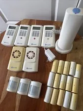 Large Lot of SimpliSafe Home Security System Gen 1 - Unknown Pin - For Parts