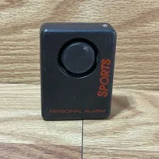 Sports Personal Black Wireless 1 Button Loud 130 Decibels 9Volt Safety Alarm