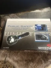 Whistler PS125R Illuminate and Record Flashlight DVR open box *Tested and Works*
