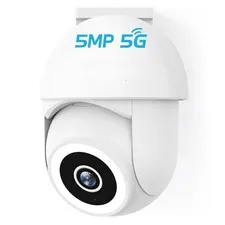 5MP 3K Outdoor Security Camera WiFi AI Motion Color Night Vision