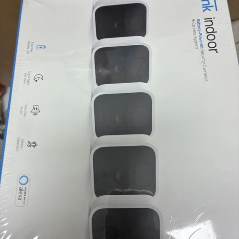 Blink Indoor 3rd Gen Wireless HD Security Camera 2 Year Battery Life (5 Pack) 