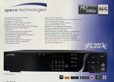 NEW Speco N4NS1TB, 4-Channel, 8MP NVR with 1TB HDD for CCTV
