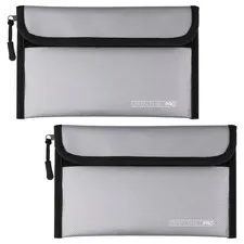 Fireproof Waterproof Document Bag, 6 Layers of Heat Insulated Materials, 4000...