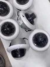 Pelco Sarix Model IDE dome cameras Lot Of 8 Used Came From A Casino