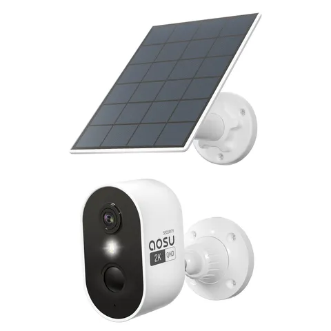 2K Add-on Camera, Work with SolarCam Lite's aosuBase, Up to 6 Cameras Total t...