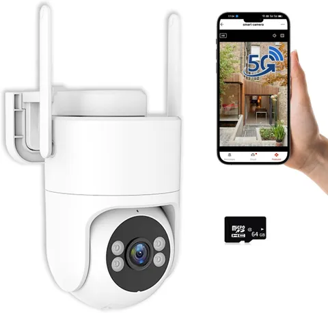6MP TUYA Security Camera Outdoor, 2.4G/5G Wifi Cameras for Home Security | 24/7
