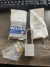 2x American Lock  Padlocks  Shackle 2.5" 2 keys never used