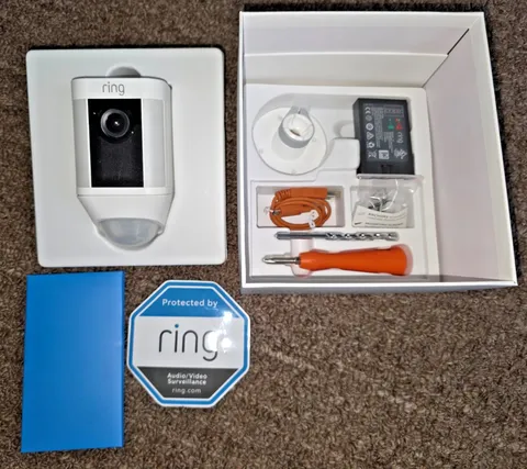 Ring Spotlight Cam Battery - Outdoor Security Camera & Spotlight, Night Wireless